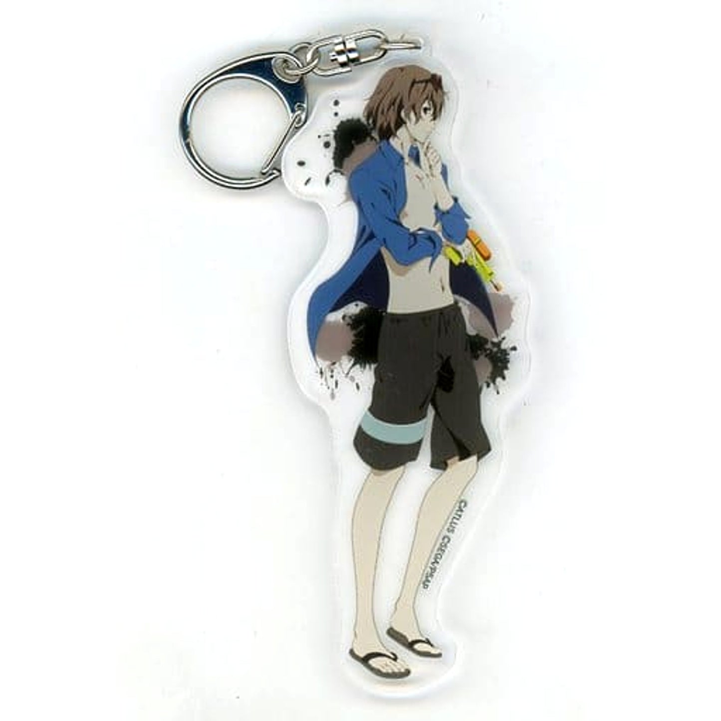 Persona 5 the Animation: The Day Breakers Goro Akechi Trading Acrylic Keychains Special Event Junkissa Leblanc Attic Strategy Conference Limited Keychains [USED]
