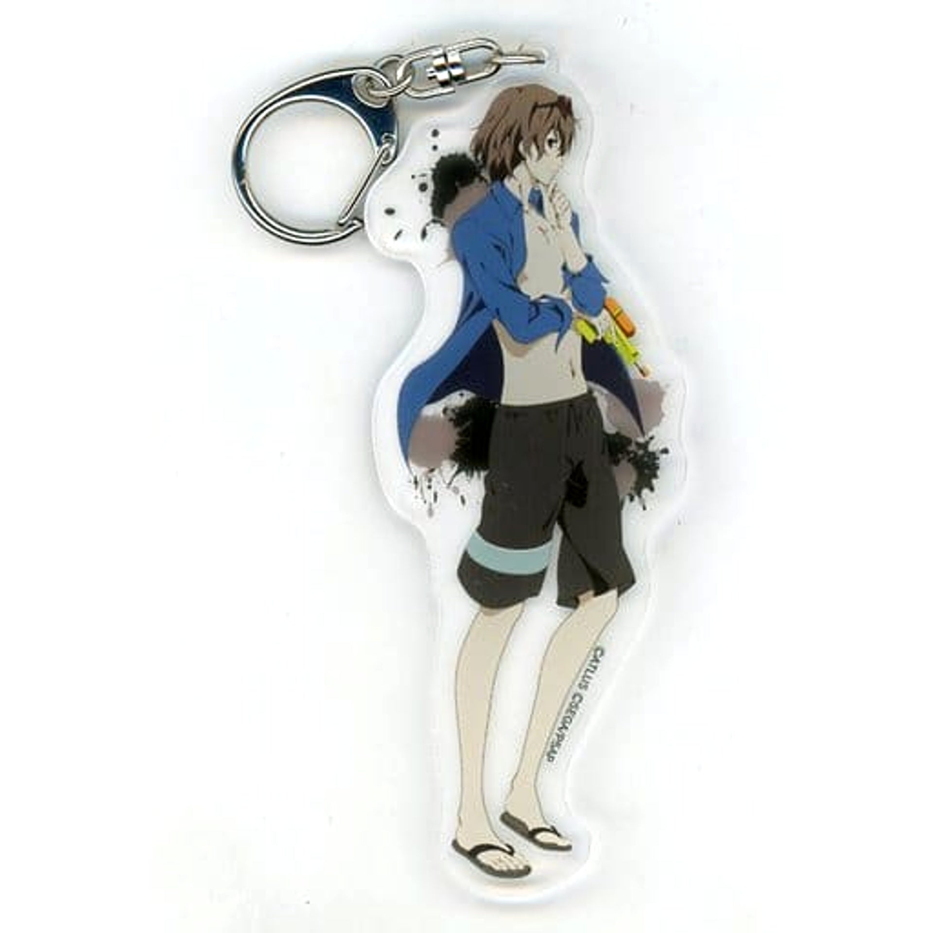 Persona 5 the Animation: The Day Breakers Goro Akechi Trading Acrylic Keychains Special Event Junkissa Leblanc Attic Strategy Conference Limited Keychains [USED]