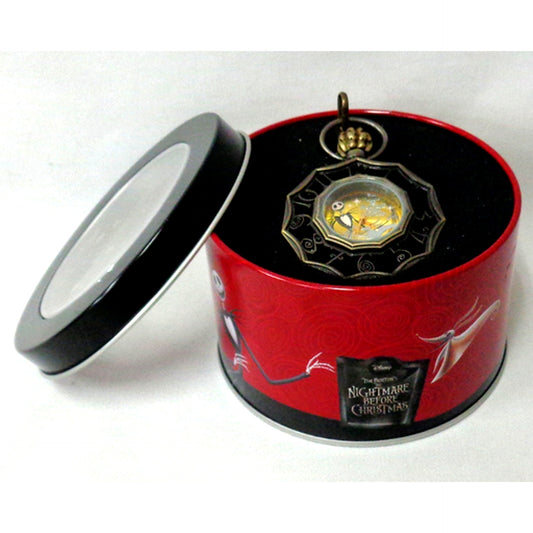 Gold The Nightmare Before Christmas Premium Relief Pocket Watch Ver.2 [USED]