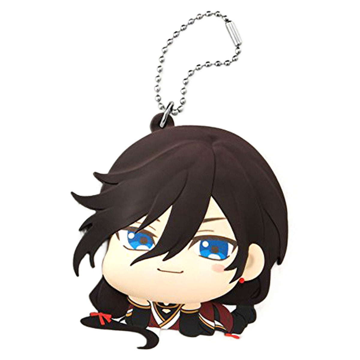 Izuminokami Kanesada Touken Ranbu: Hanamaru Tamacolle Puni Puni Hoppe Mascot Vol.1 Key Chain [USED]