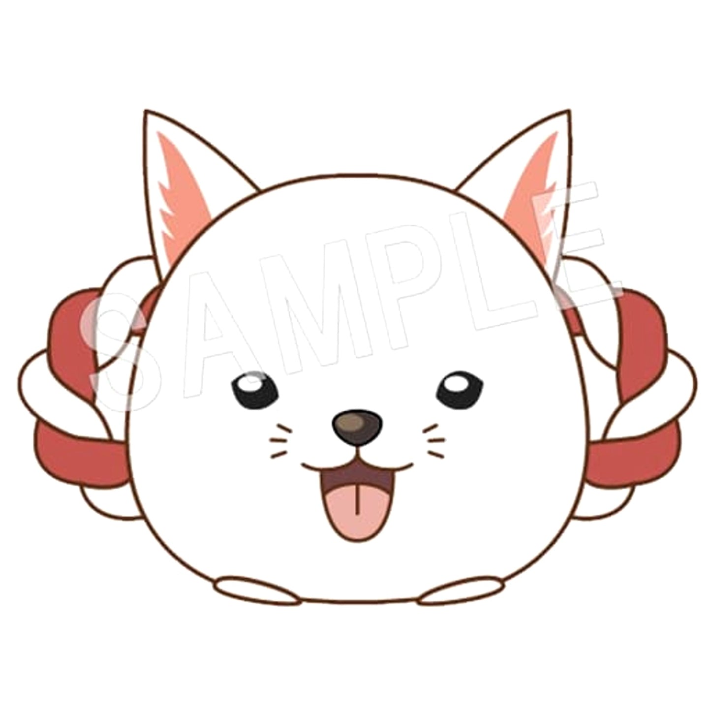 Hozuki's Coolheadedness Shiro Mochikororin Mascot [USED]