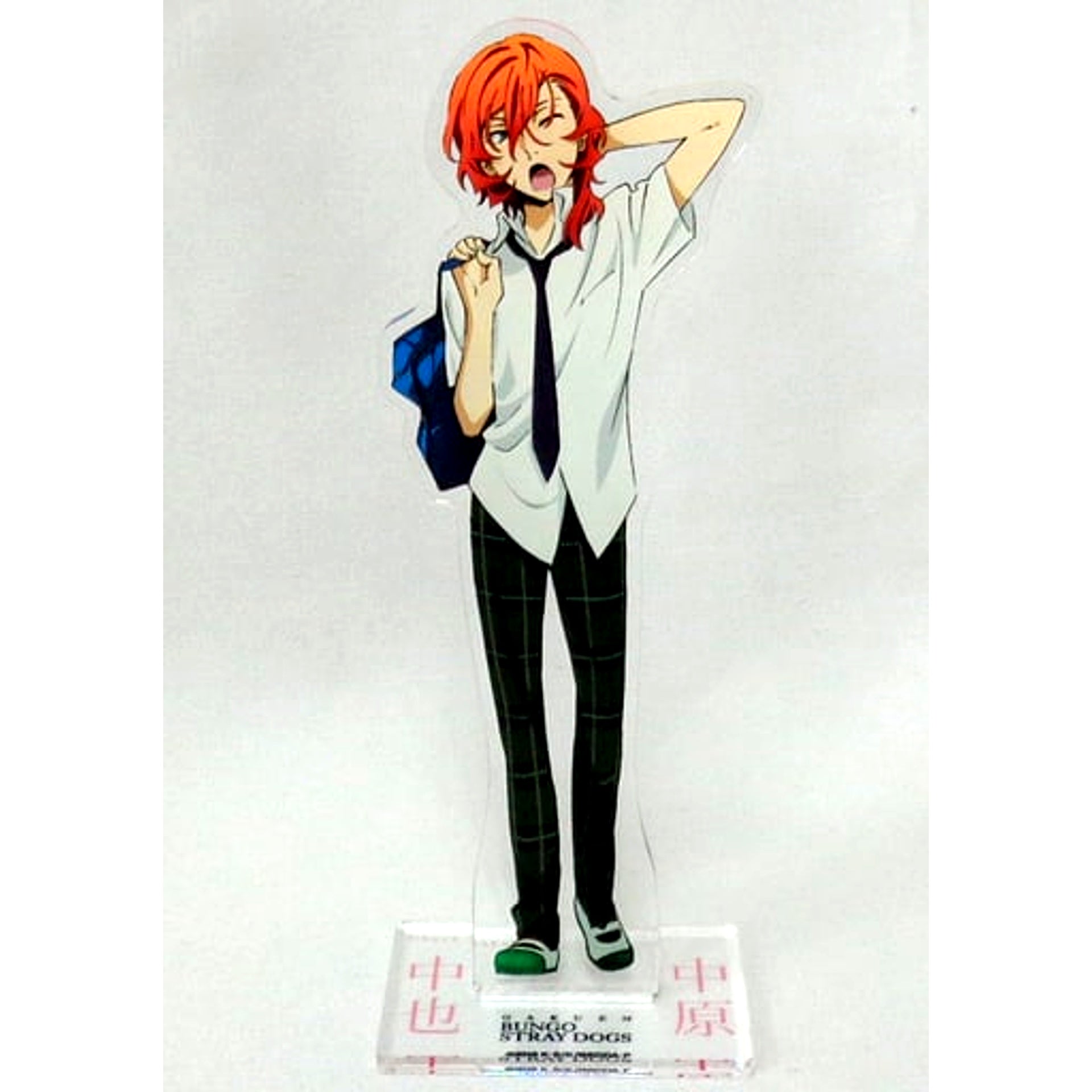 Chuya Nakahara School Bungo Stray Dogs Acrylic Stand Bungo Stray Dogs DEAD APPLE Armed Detective Agency Sales Dept Marui Branch Goods [USED]