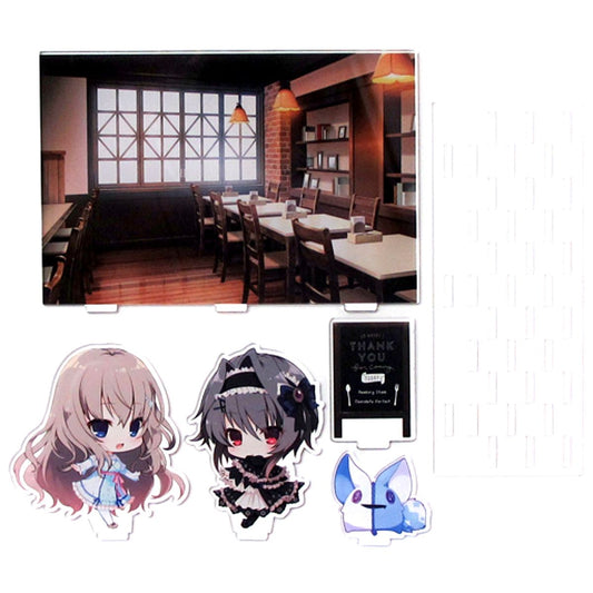 Cafe Ver. 9-nine- Kokonotsu Kokonoka Kokonoiro C92 Acrylic Diorama [USED]