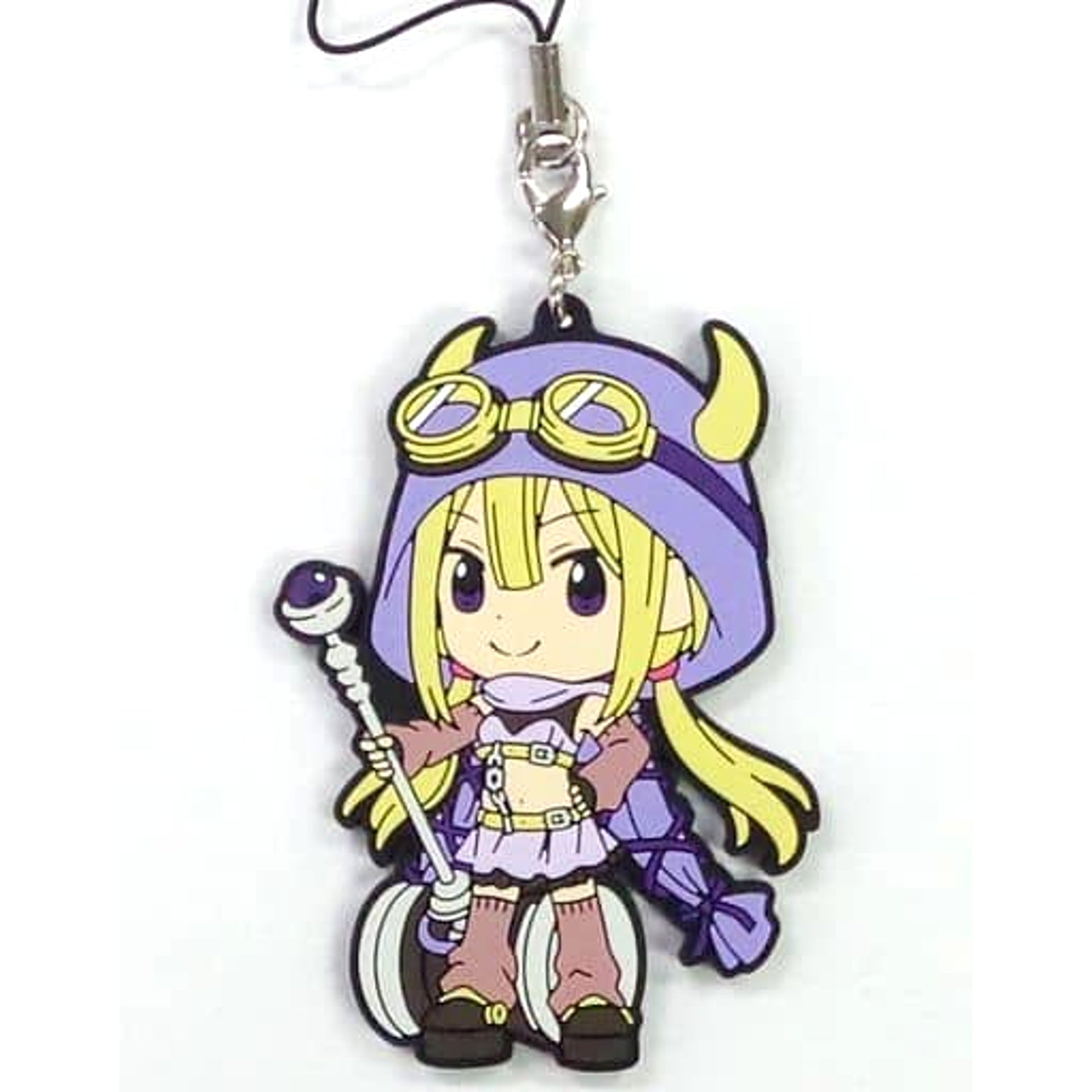 Magia Record: Puella Magi Madoka Magica Side Story Felicia Mitsuki Ichiban Kuji Rubber Charm Kyunchara Illustrations Prize G Keychains [USED]