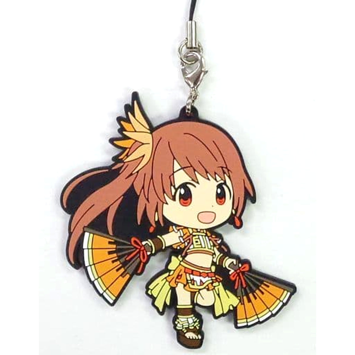 Magia Record: Puella Magi Madoka Magica Side Story Tsuruno Yui Ichiban Kuji Rubber Charm Kyunchara Illustrations Prize G [USED]
