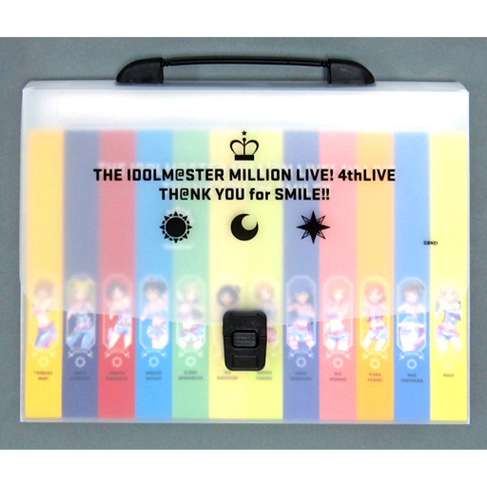 Single Item Sunshine - 4thLIVE Ver. Concert Light Special Storage Case THE IDOLMASTER MILLION LIVE! 4thLIVE THANK YOU for SMILE!! [USED]