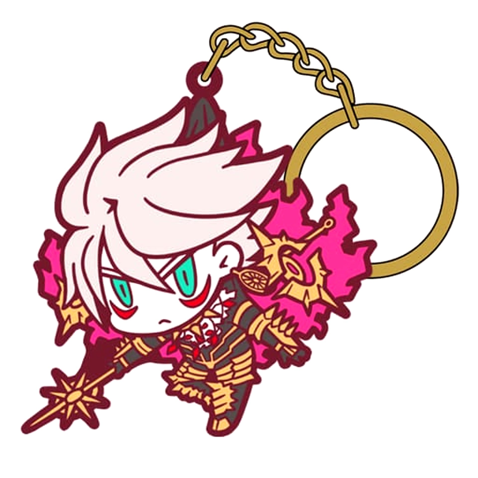 Fate/Grand Order Karna Tsumamare Keychain Lancer [USED]