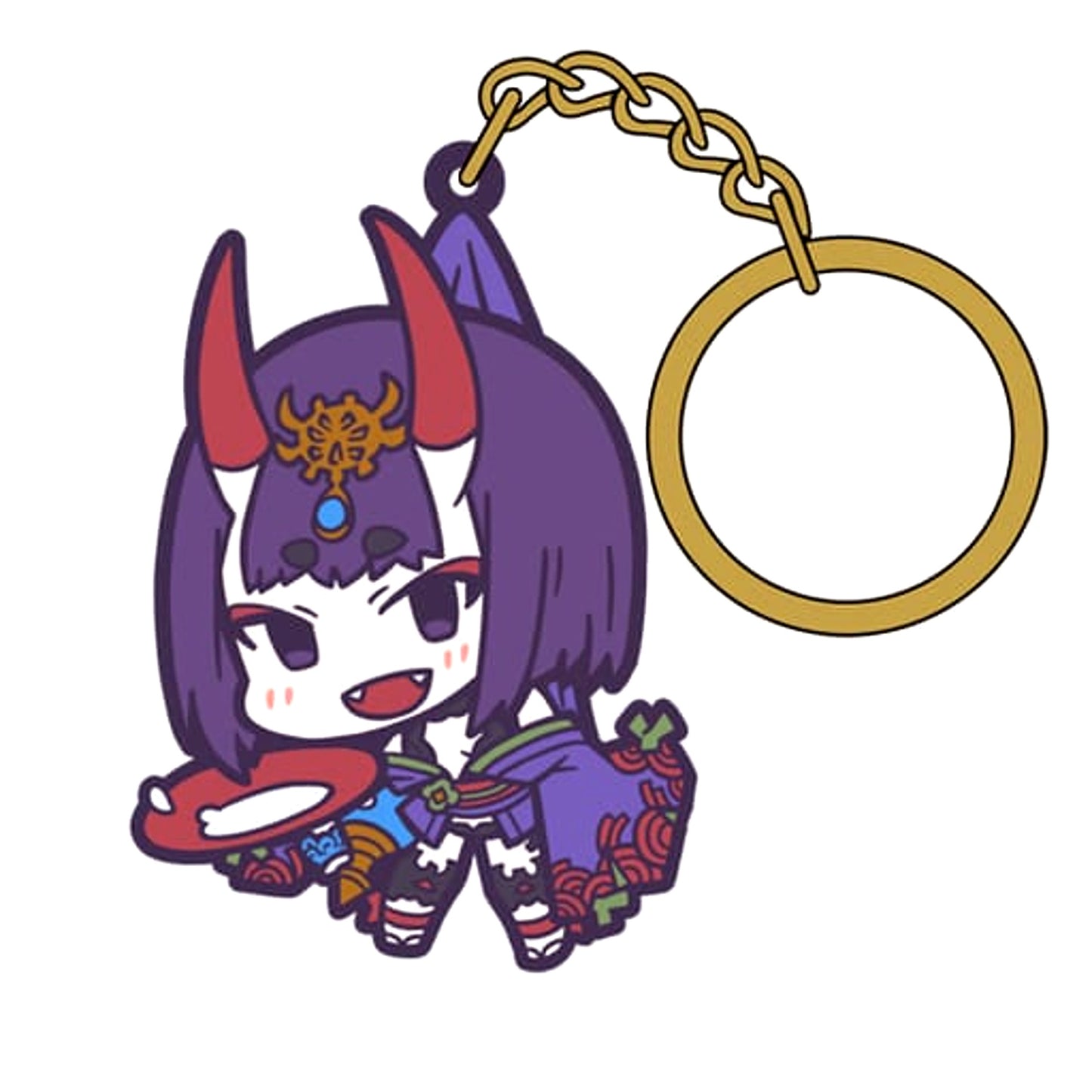 Fate/Grand Order Shuten-Douji Tsumamare Keychain Assassin [USED]