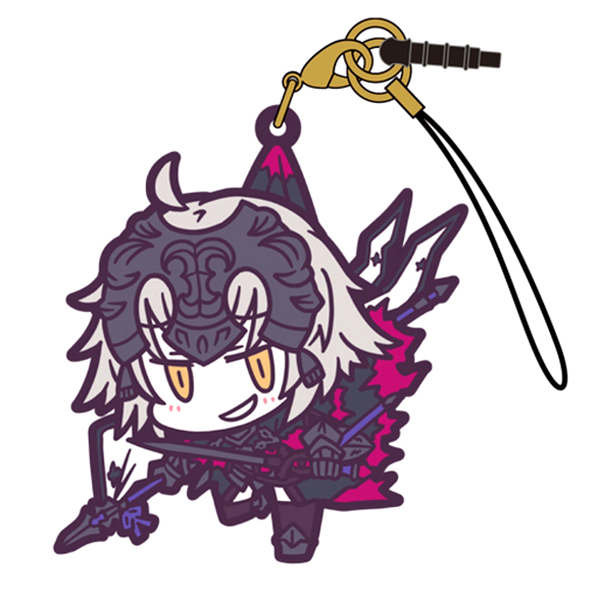 Avenger Jeanne d'Arc Alter Fate/Grand Order Tsumamare Strap [USED]