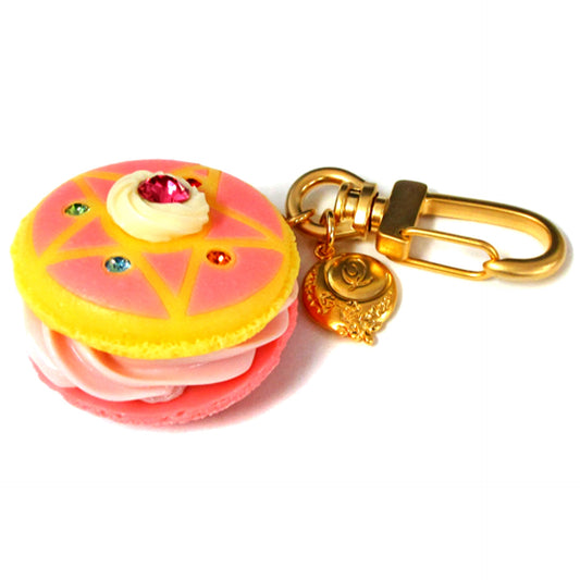 Crystal Star Macaron Keychain Q-pot. x Sailor Moon [USED]