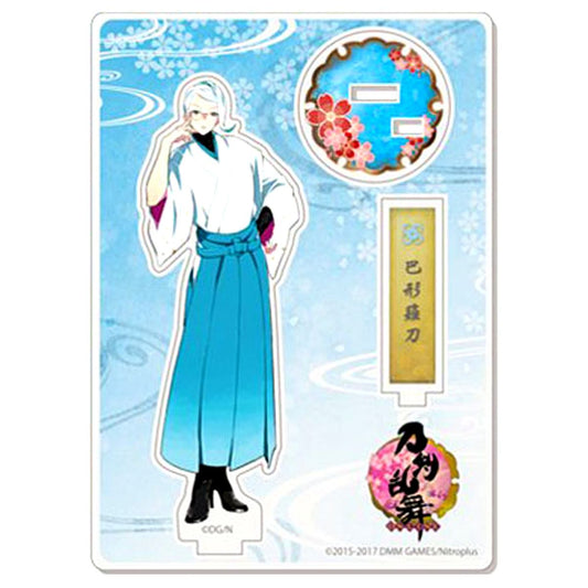 Tomoegata Naginata Touken Ranbu ONLINE Uchiban Acrylic Stand [USED]