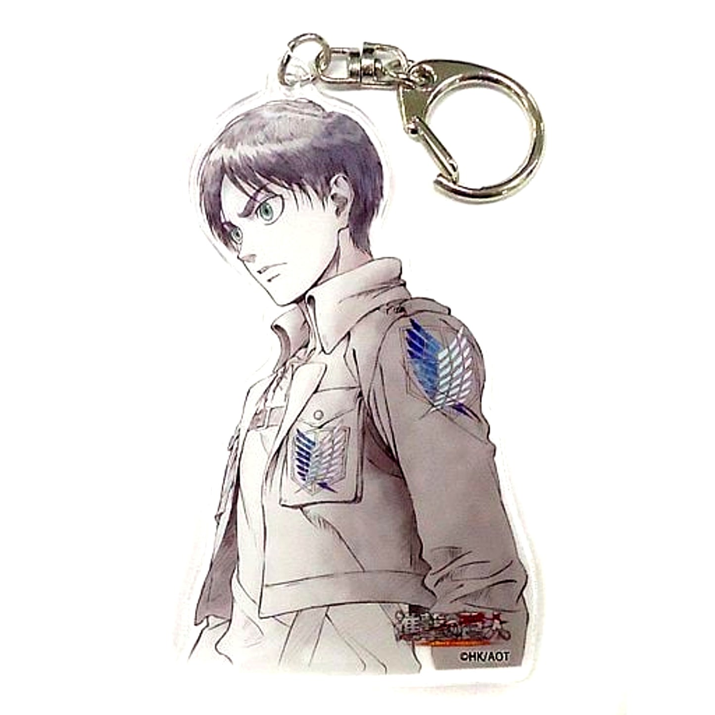 Eren Yeager Attack on Titan Drawn Acrylic Mascot Kyoji Asano x WIT STUDIO Exhibition Goods [USED]