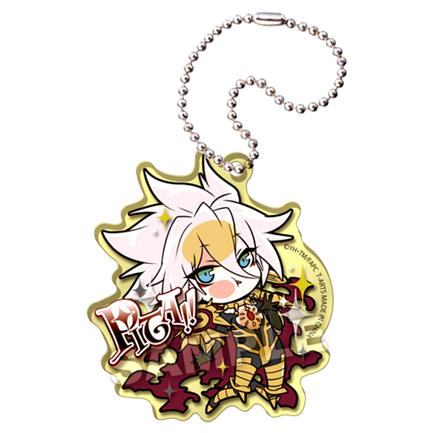 Lancer of Red Fate/Apocrypha Pita! Deforme Acrylic Keychain [USED]