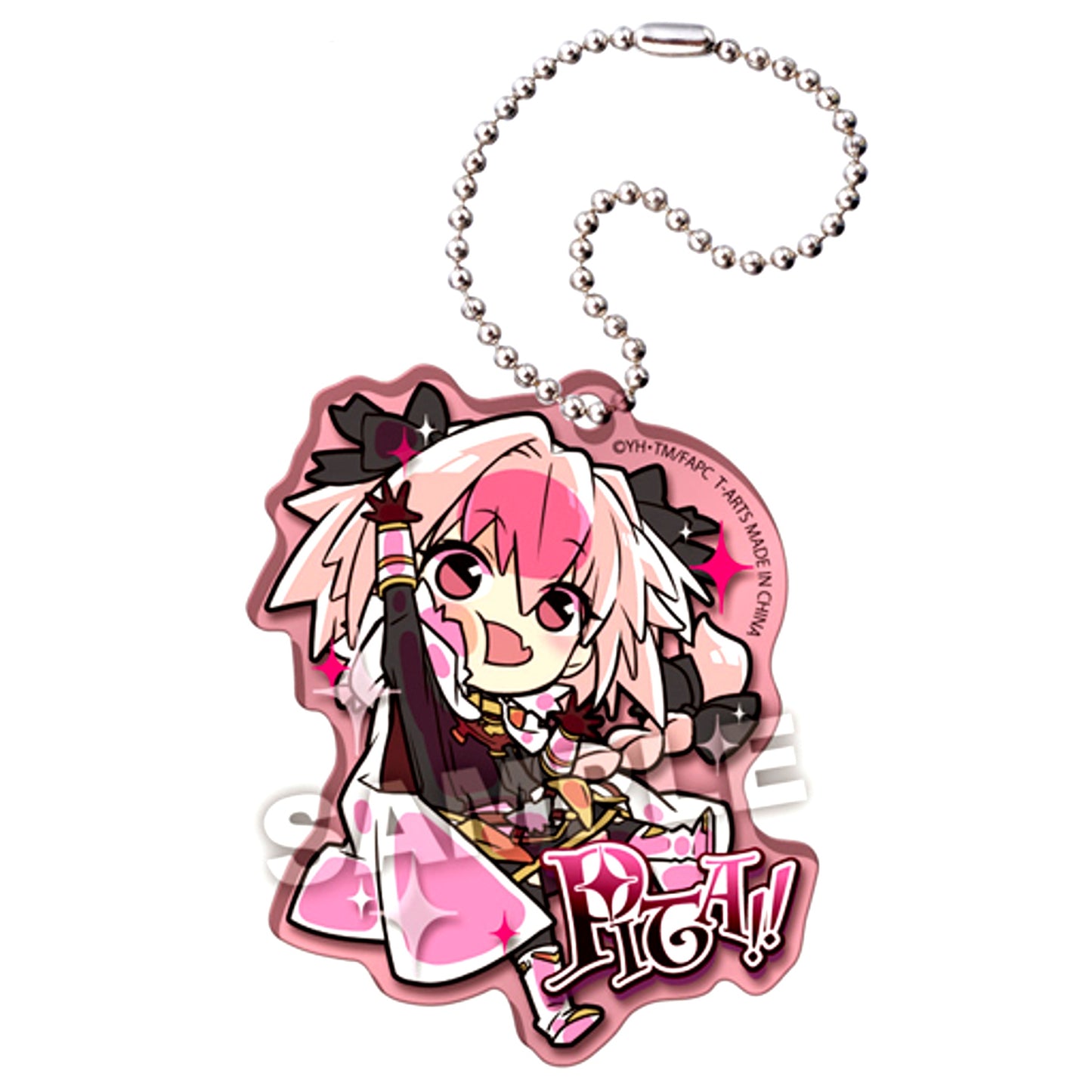 Rider of Black Fate/Apocrypha Pita! Deforme Acrylic Keychain [USED]