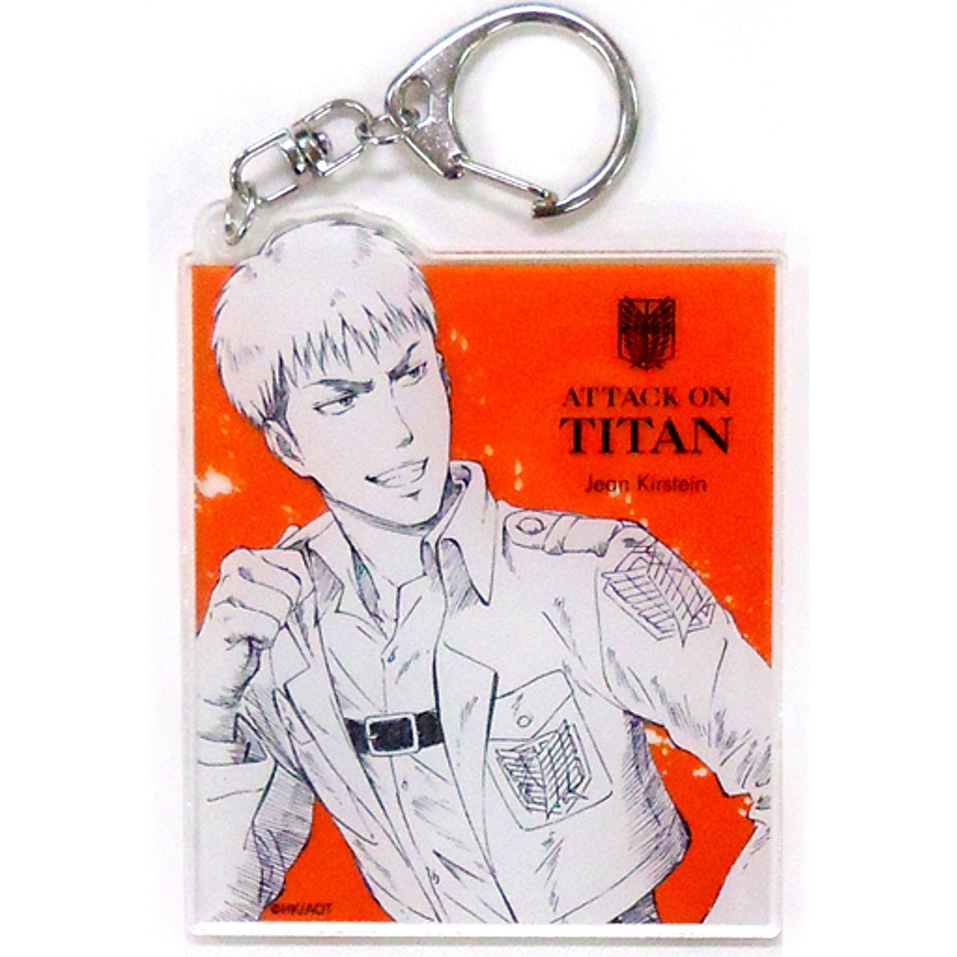 Jean Kirstein Attack on Titan Drawn Illustration Acrylic Keychain [USED]