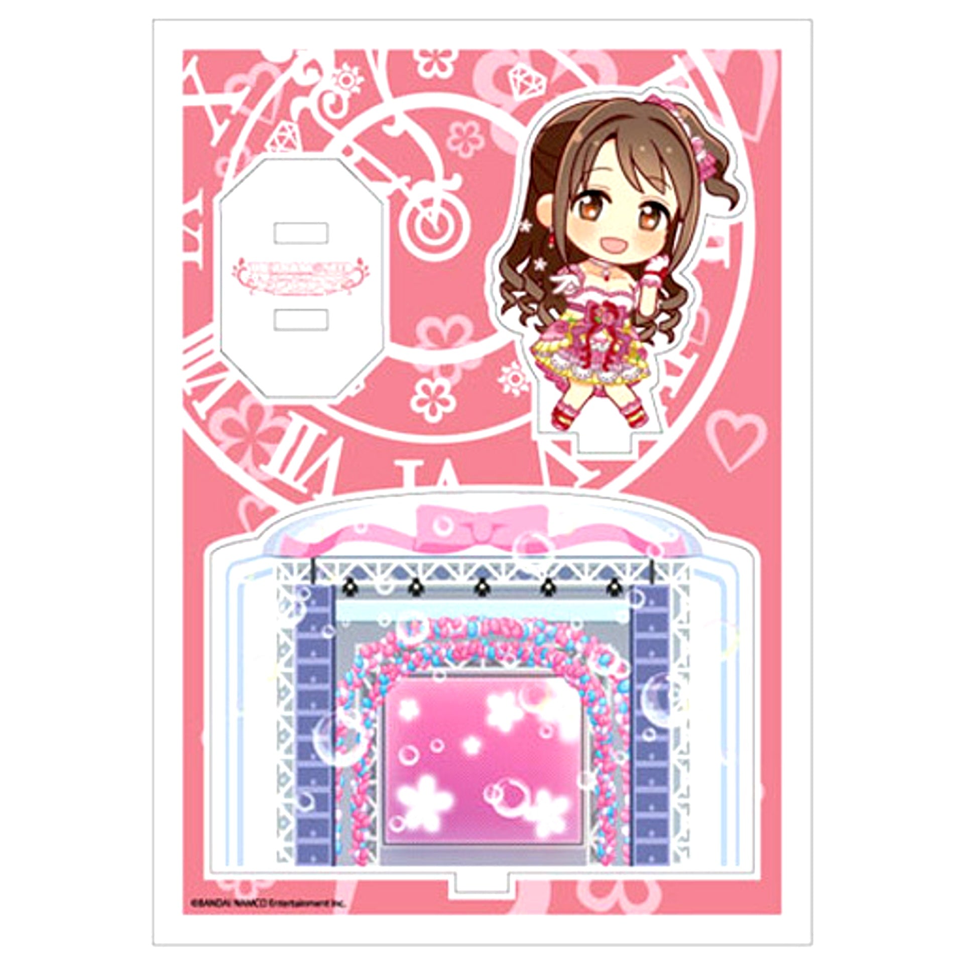 Uzuki Shimamura Acrylic Character Plate Petit Idolmaster Cinderella Girls [USED]