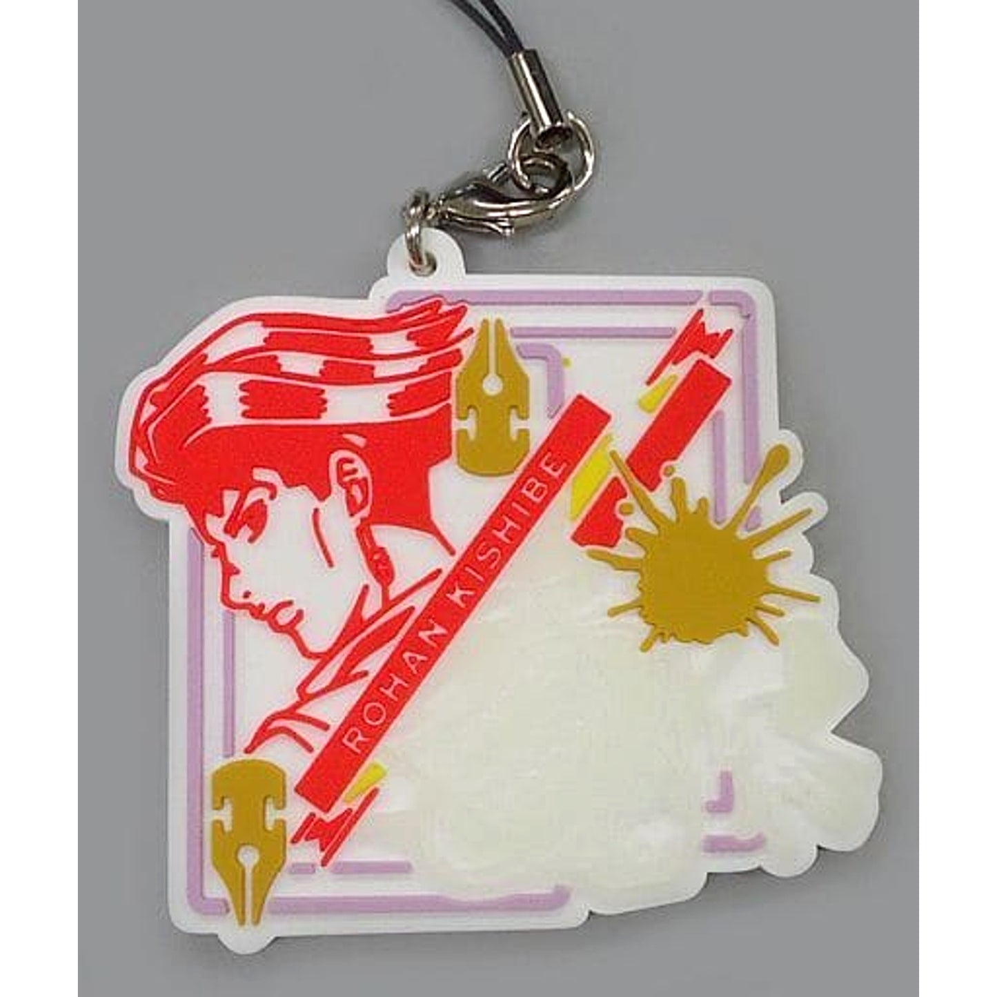 JoJo's Bizarre Adventure: Diamond is Unbreakable Rohan Kishibe Ichiban Kuji Yoshikage Kira Wants to Live Quietly Rubber Charm Prize G [USED]