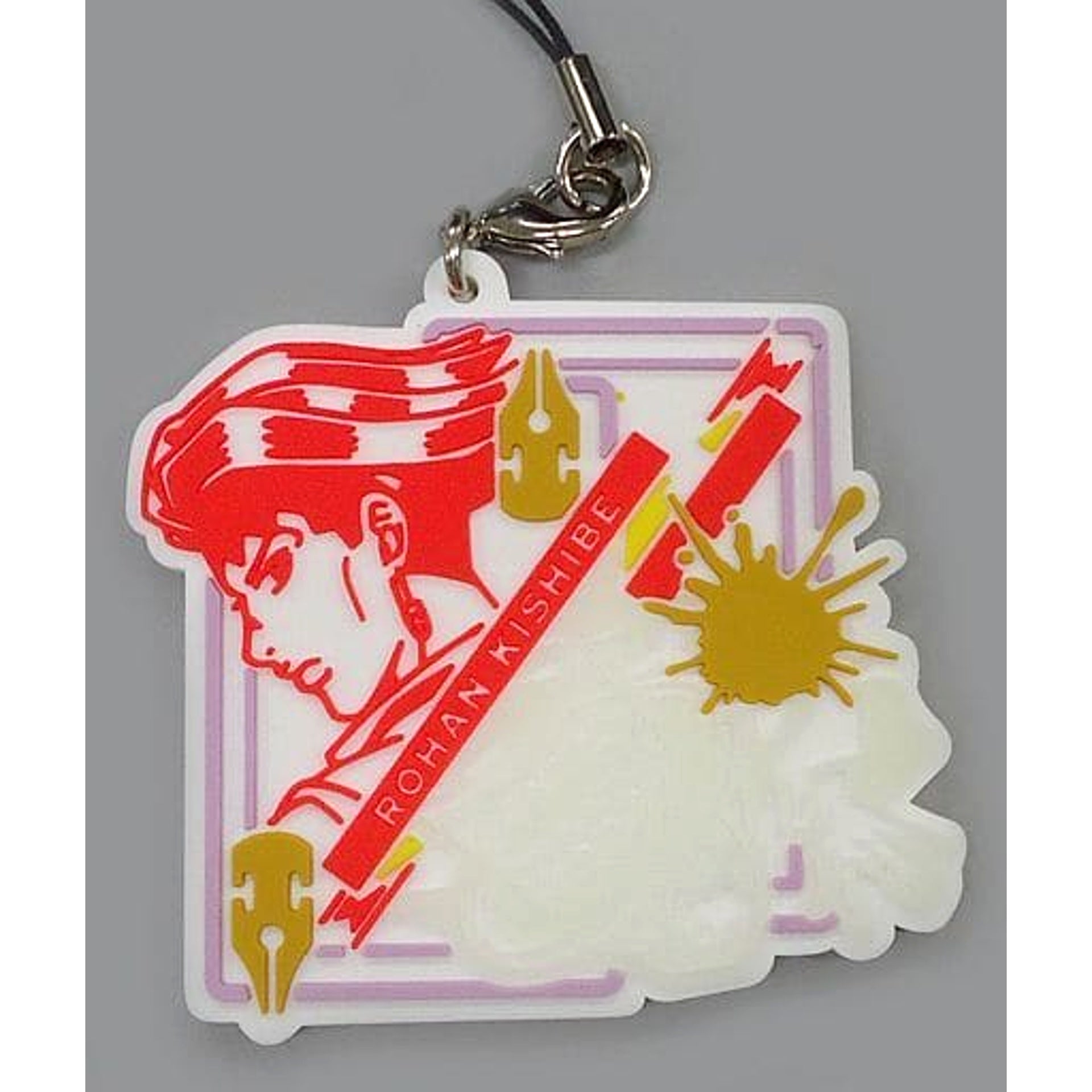 JoJo's Bizarre Adventure: Diamond is Unbreakable Rohan Kishibe Ichiban Kuji Yoshikage Kira Wants to Live Quietly Rubber Charm Prize G [USED]
