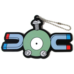 Pokemon Research Magnemite Ichiban Kuji Big Rubber Keychain Magnemite Prize B Keychains [USED]