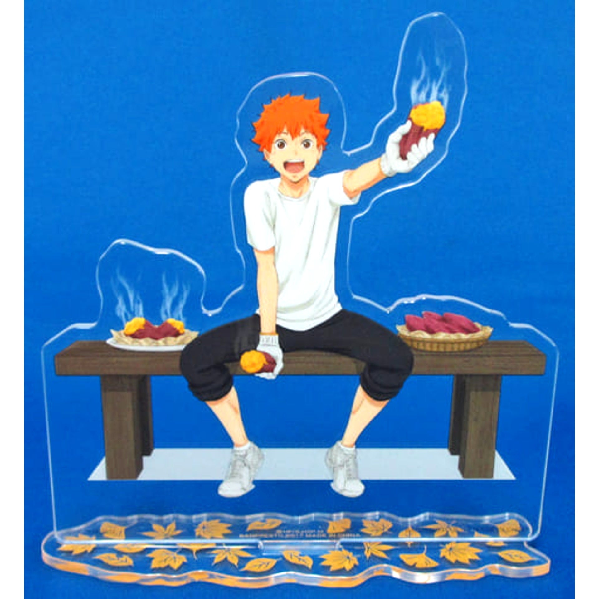 Haikyu!! Shoyo Hinata Ichiban Kuji Eat Rice, Eat Meat, And Eat Vegetables!! Acrylic Stand Prize L Acrylic Stands [USED]