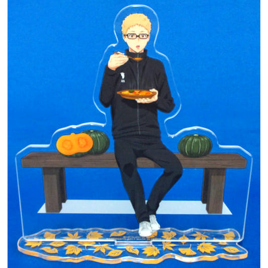 Haikyu!! Kei Tsukishima Ichiban Kuji Eat Rice, Eat Meat, And Eat Vegetables!! Acrylic Stand Prize L Acrylic Stands [USED]
