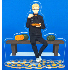 Haikyu!! Kei Tsukishima Ichiban Kuji Eat Rice, Eat Meat, And Eat Vegetables!! Acrylic Stand Prize L Acrylic Stands [USED]