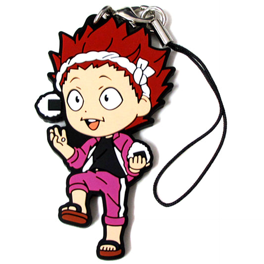 Satori Tendo 3rd Year Rubber Strap O Prize Kyun Chara Illustrations Ichiban Kuji Haikyu Kome o Tabero [USED]
