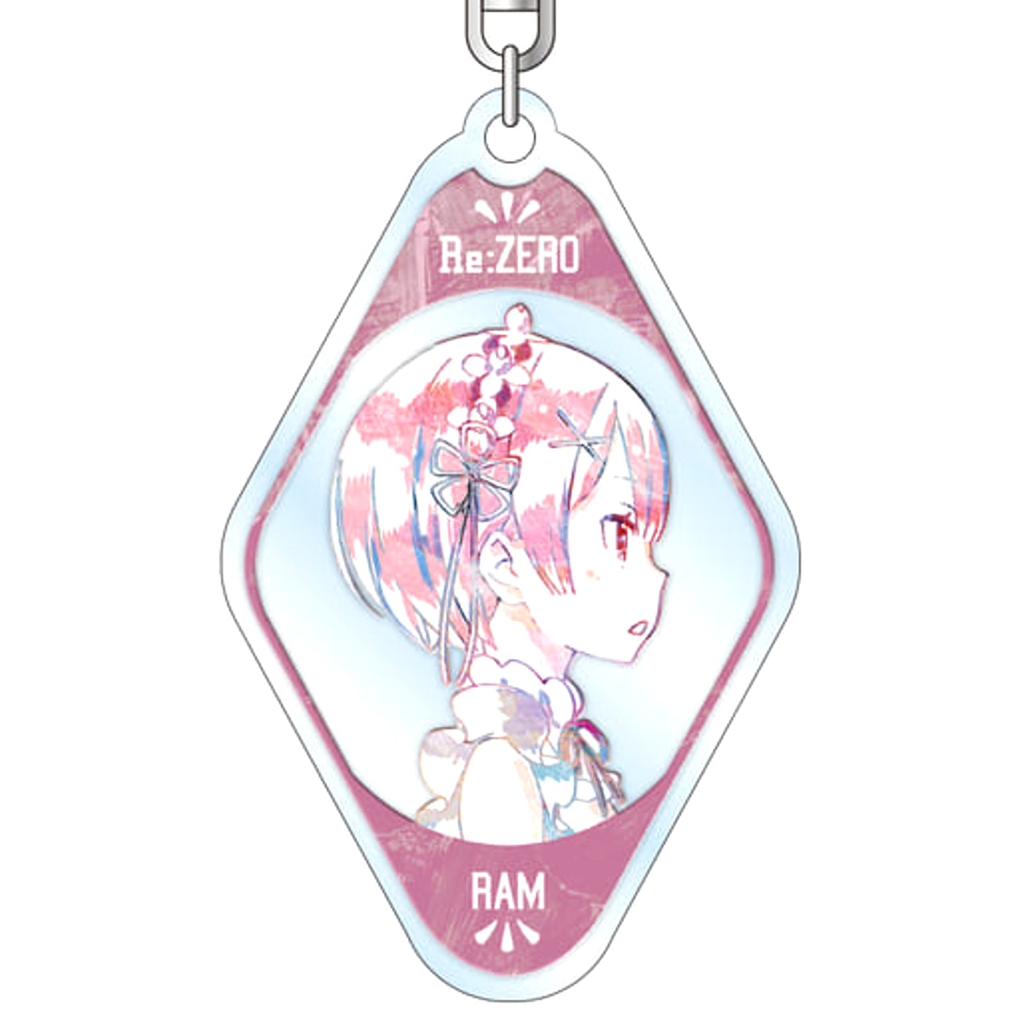 Re:ZERO -Starting Life in Another World- Ram Trading Ani-Art Acrylic Keychain Keychains [USED]