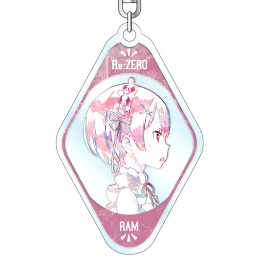 Re:ZERO -Starting Life in Another World- Ram Trading Ani-Art Acrylic Keychain Keychains [USED]