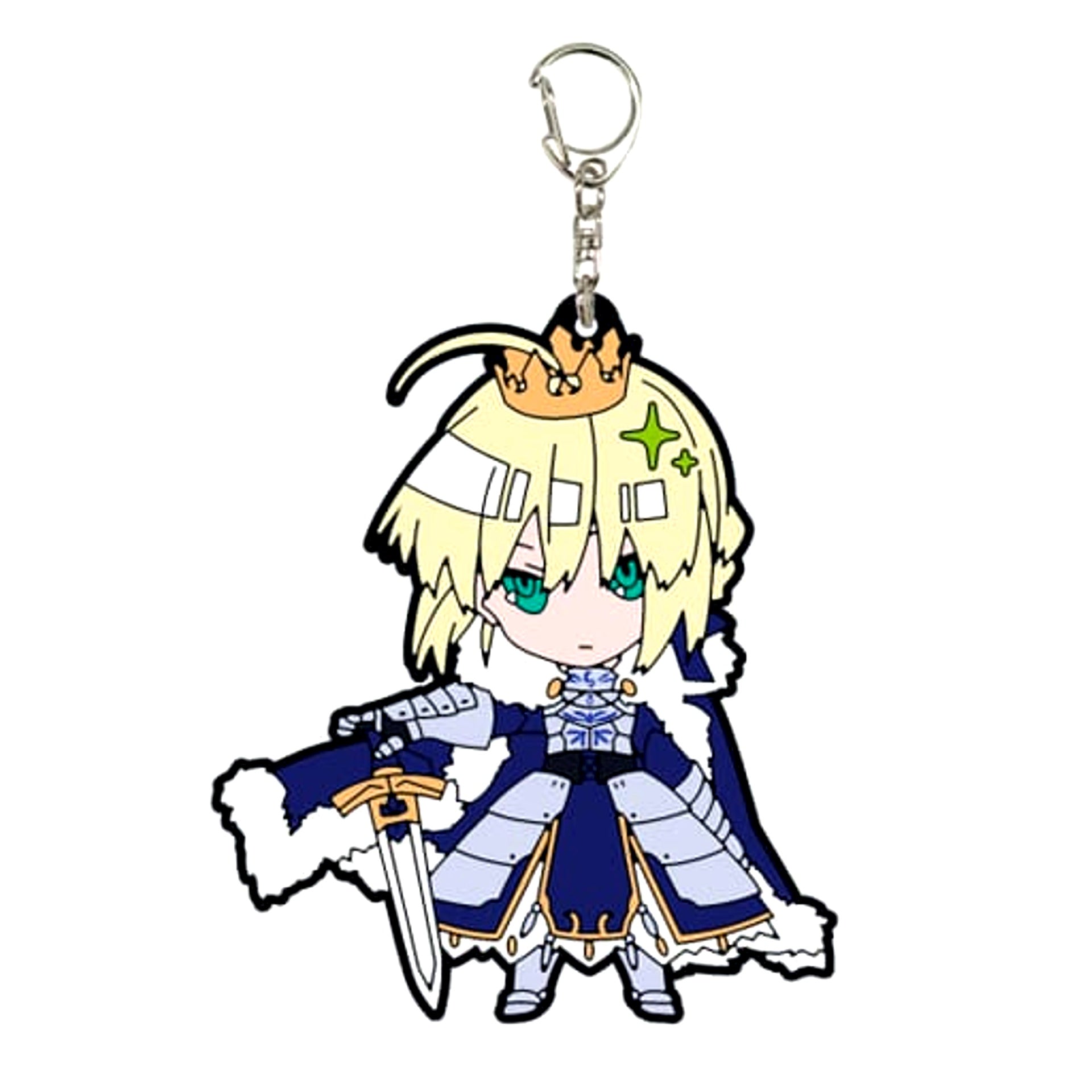 Fate/Grand Order Artoria Pendragon Saber Rubber Strap [USED]