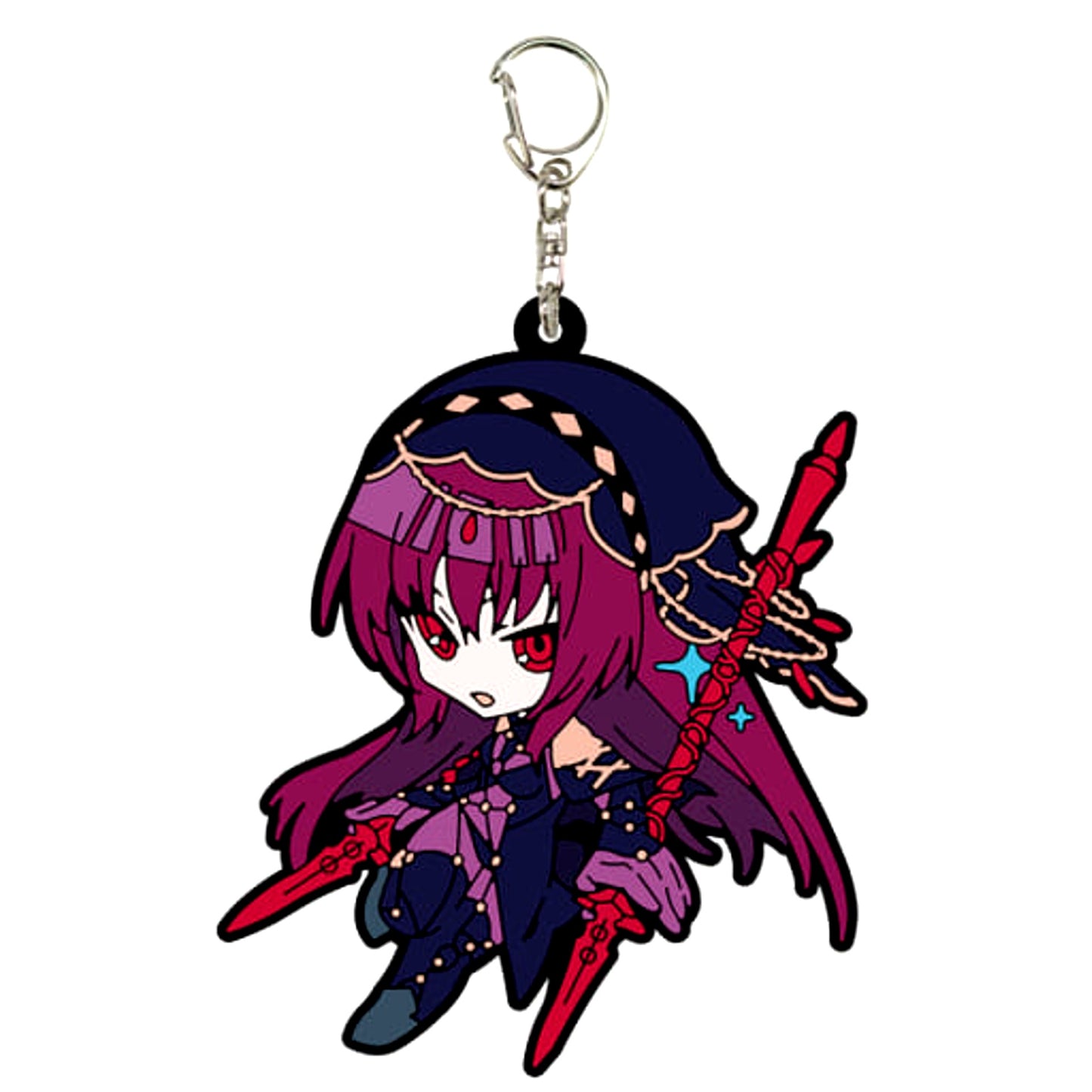 Fate/Grand Order Scathach Lancer Rubber Strap [USED]