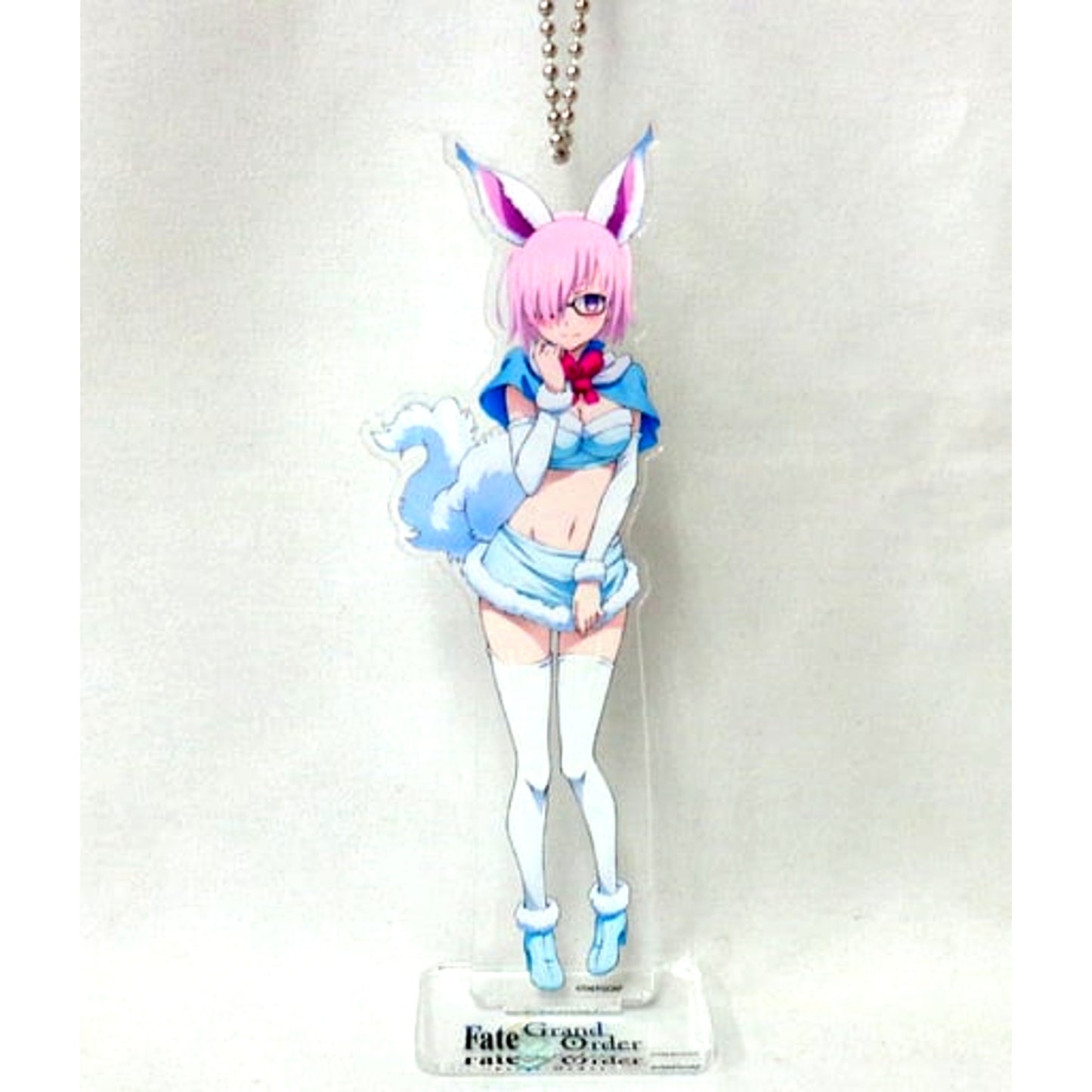 Mash Kyrielight Shielder Fou Ver. Fate/Grand Order Drawn Acrylic Mascot FGO Fes 2017 2nd Anniv [USED]