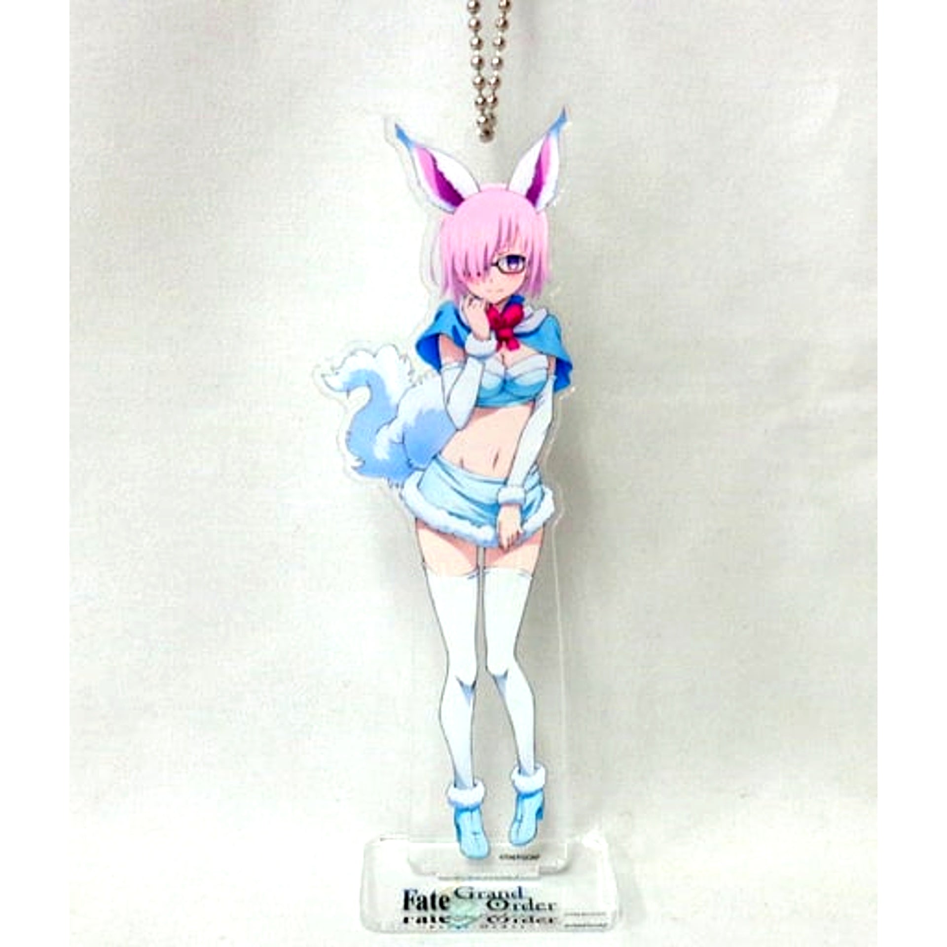 Mash Kyrielight Shielder Fou Ver. Fate/Grand Order Drawn Acrylic Mascot FGO Fes 2017 2nd Anniv [USED]