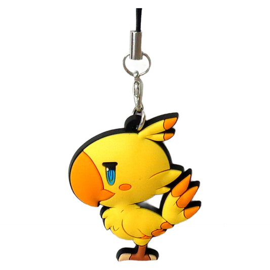 Chocobo Final Fantasy Trading Rubber Strap Vol.2 Official Shop Limited Box Purchase Privilege Key Chain [USED]