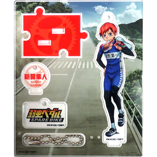 Hayato Shinkai Acrylic Stand Keychain Bonus for Blu-ray Yowamushi Pedal SPARE BIKE TOHO animation STORE Super Ltd Ed [USED]