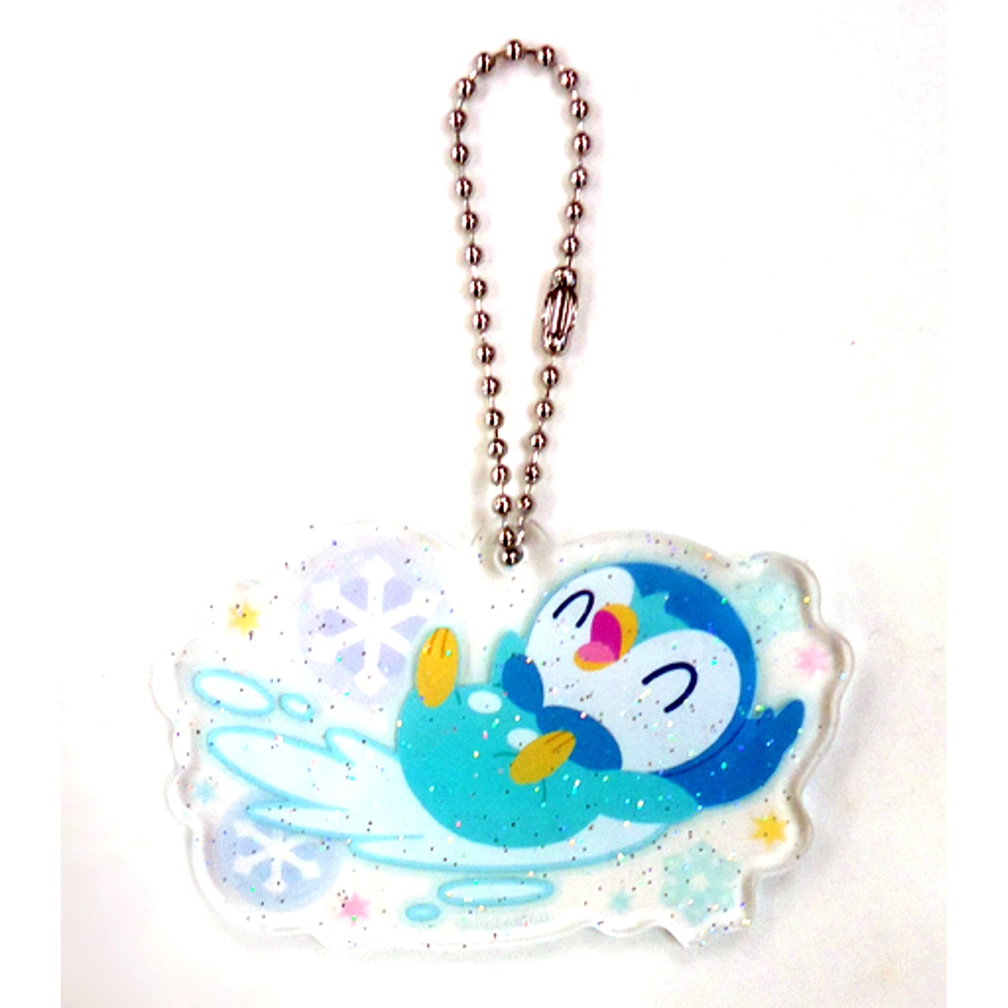 Piplup Pokemon Acrylic Charm Collection Snowseason Pokemon Center Limited [USED]