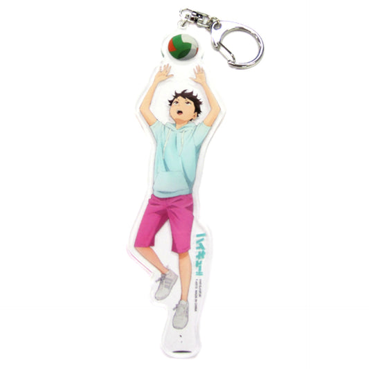 Toru Oikawa Haikyu!! Memories Full Body Acrylic Keychain Animate Limited [USED]