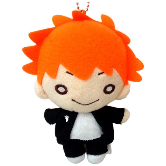Haikyu!! Shoyo Hinata Tracksuit Nitotan Plush Toy with Ball Chain Jump Shop Limited Keychains [USED]