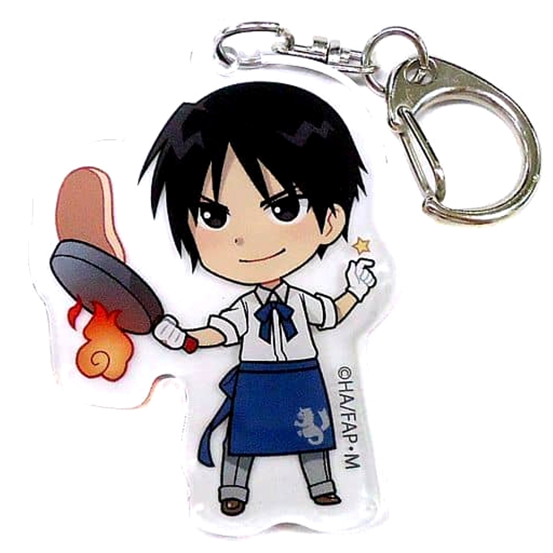 Fullmetal Alchemist: Brotherhood Roy Mustang Acrylic Keychain Princess Cafe Limited Keychains [USED]