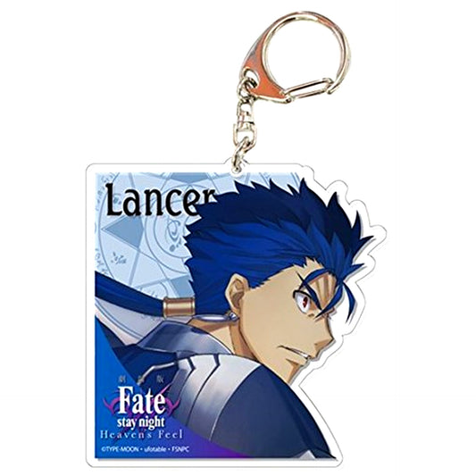 Lancer Fate/stay night Heaven's Feel Movie Big Acrylic Keychain [USED]