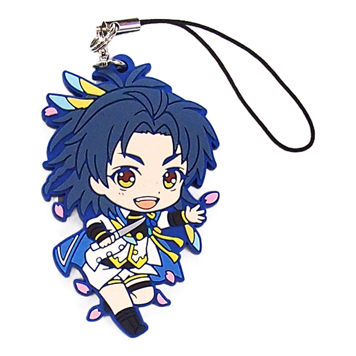 Touken Ranbu ONLINE Taikogane Sadamune Toys Works Collection Nitengomu 5th Round Chara-Ani Limited Box Purchase Privilege Keychains [USED]
