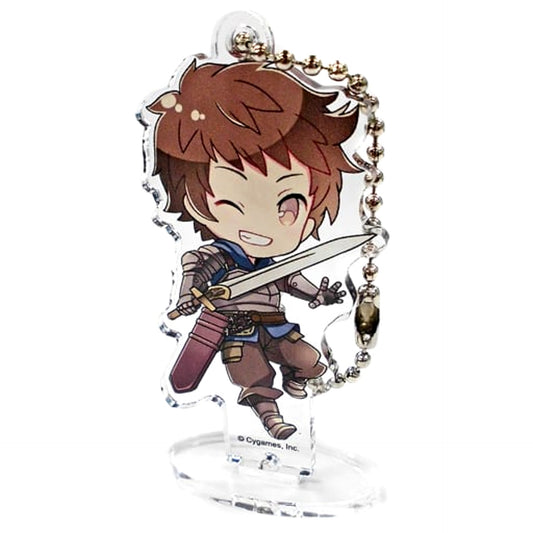 Granblue Fantasy Gran Acrylic Keychain Included with Defender's Oath OTOCA & Acrylic Keychain Exclusive Set Keychains [USED]