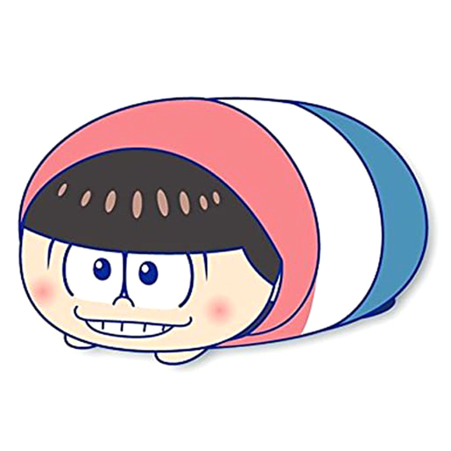 Osomatsu Mr. Osomatsu Punikororin Mochitto Mascot Raglan Ver. [USED]