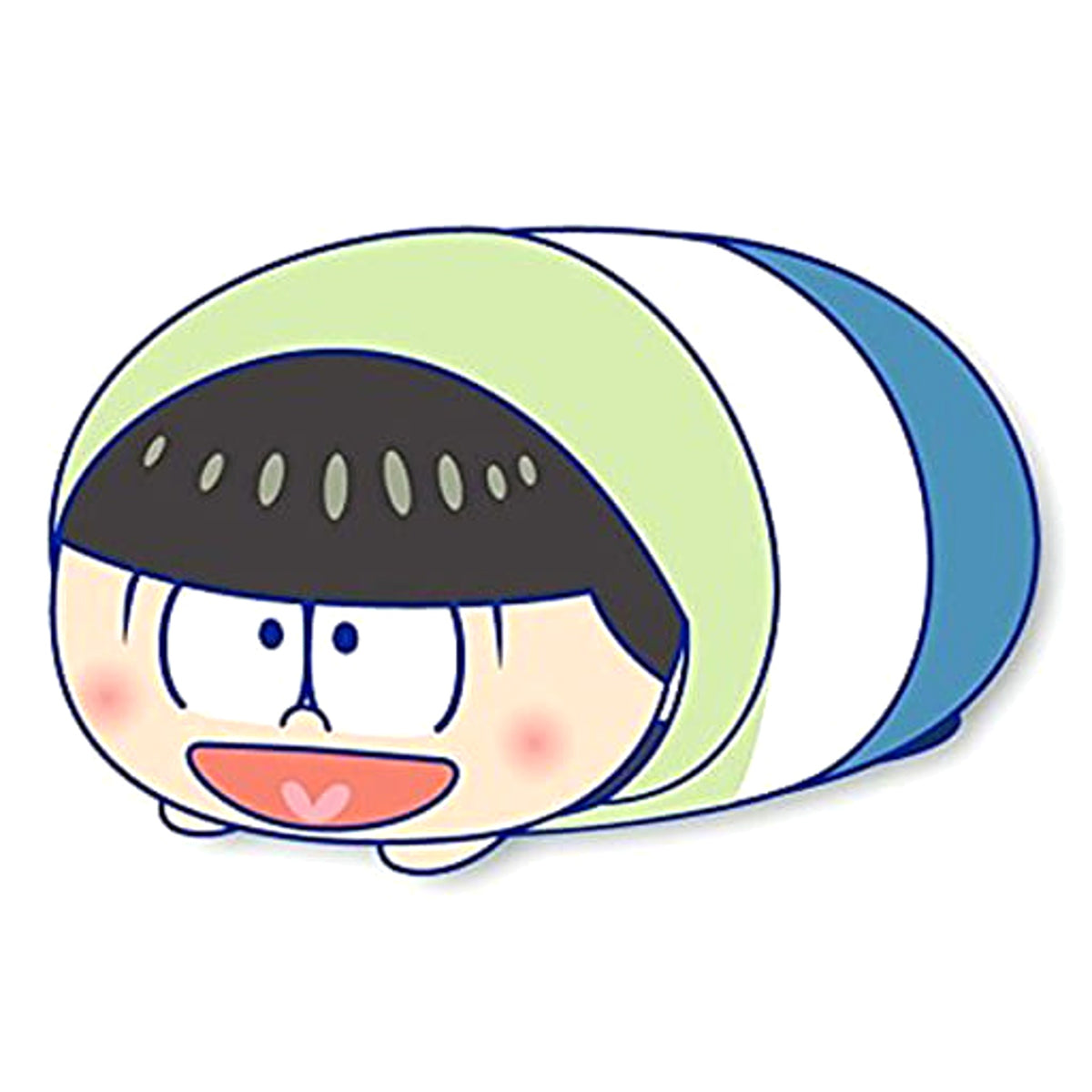 Choromatsu Mr. Osomatsu Punikororin Mochitto Mascot Raglan Ver. [USED]