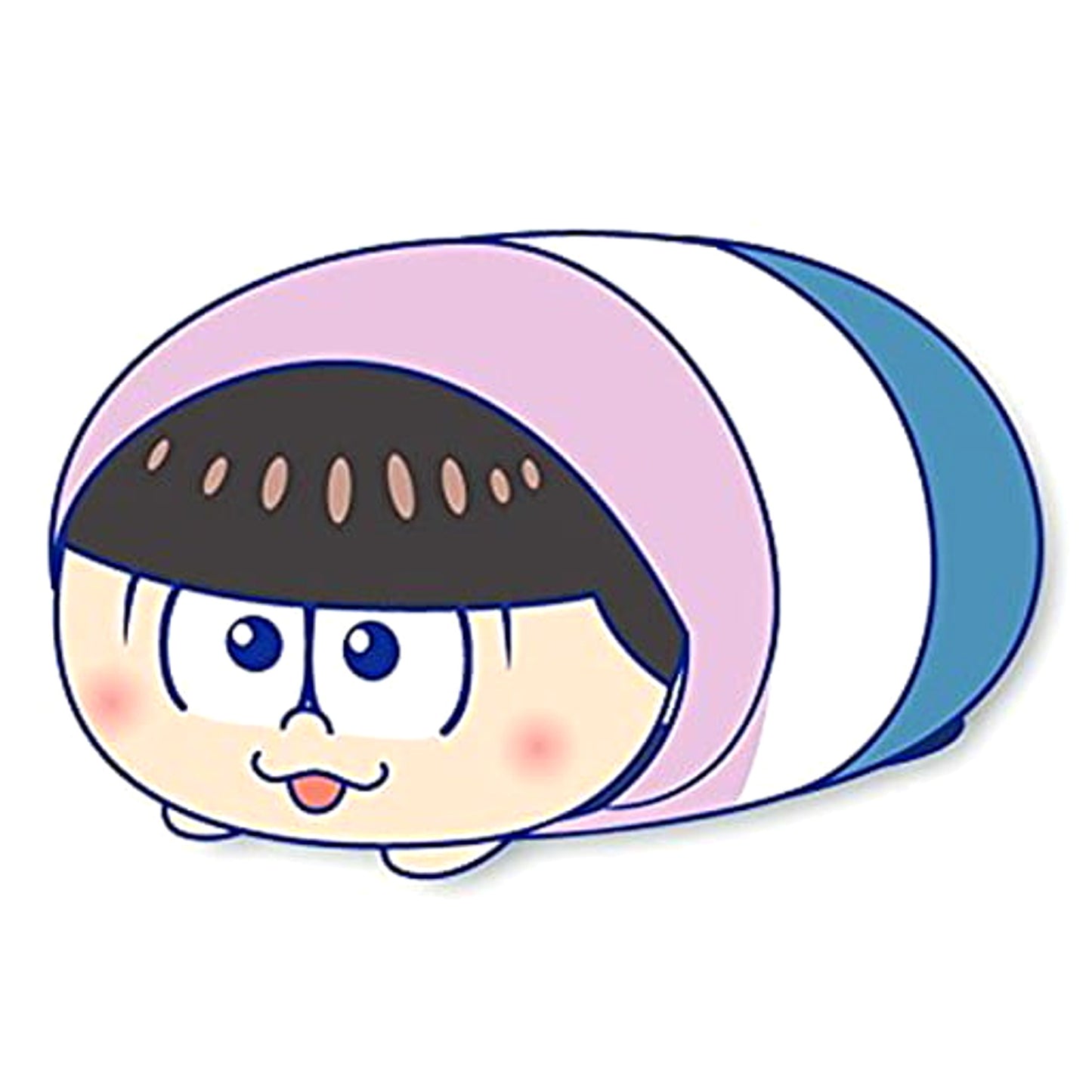 Todomatsu Mr. Osomatsu Punikororin Mochitto Mascot Raglan Ver. [USED]