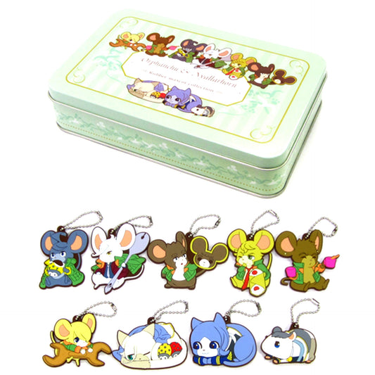 3-Chome no Orphan-chu Mobile Suit Gundam Iron-Blooded Orphans 3-Chome no Orphan-chu Mikazuki and Orga's Big Adventure Rubber Mascot with Can Case [USED]