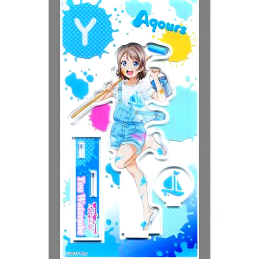 You Watanabe Acrylic Stand Love Live! Sunshine!! Chara Pop Festival [USED]