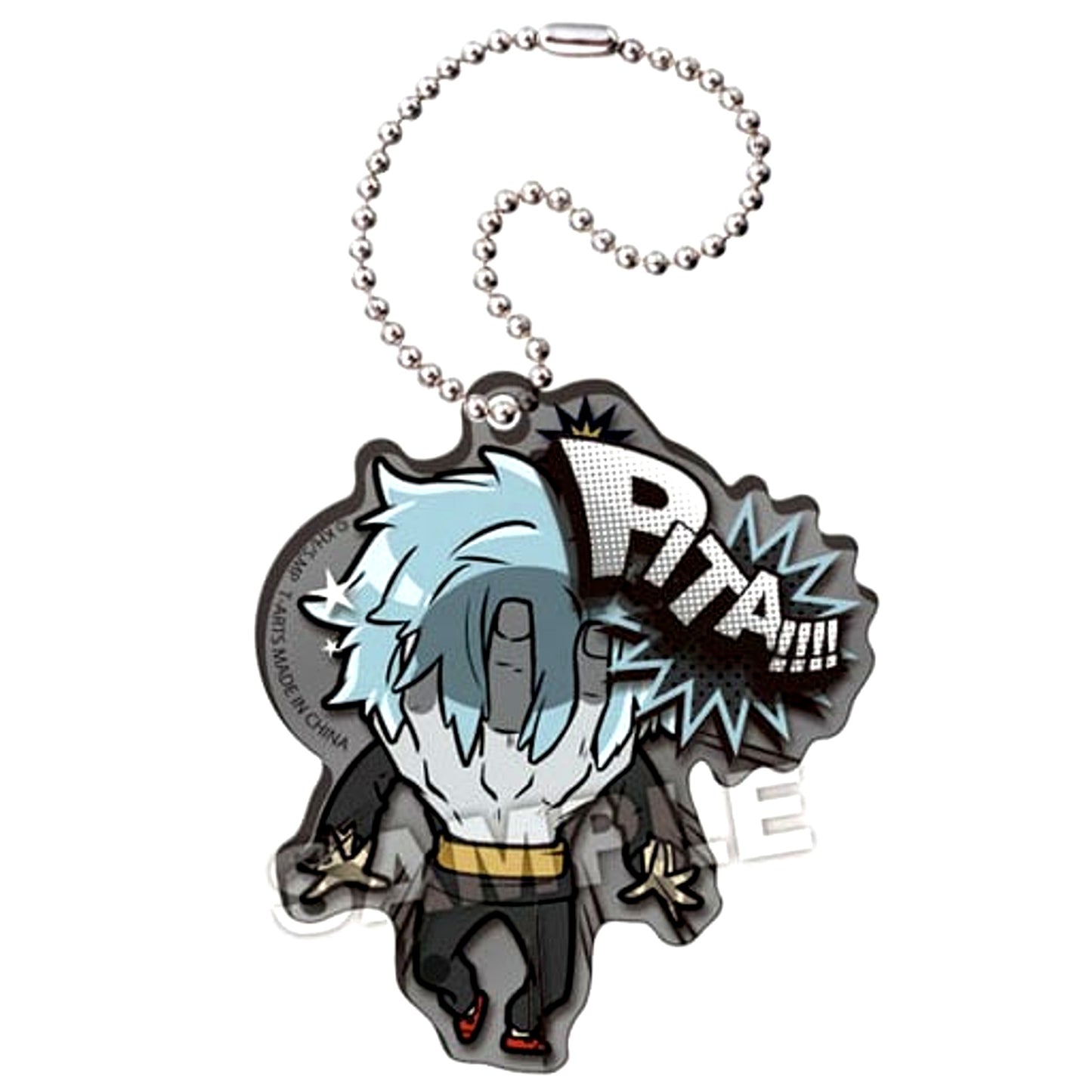 Tomura Shigaraki My Hero Academia Pita! Deforme Clash Acrylic Keyring [USED]