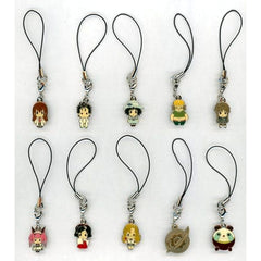Steins;Gate Rintaro Okabe & Others D4 Labomen Metal Strap All 10 Types Set Keychains [USED]
