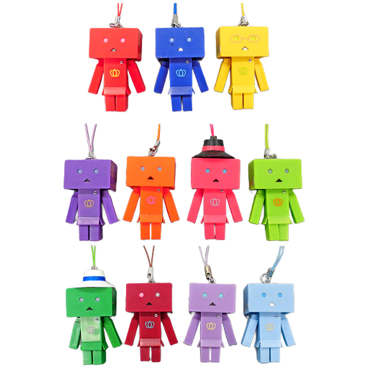 Sho Kurusu, etc. Uta no Prince Sama Capsule Danbo All 11 Types Set Key Ring [USED]